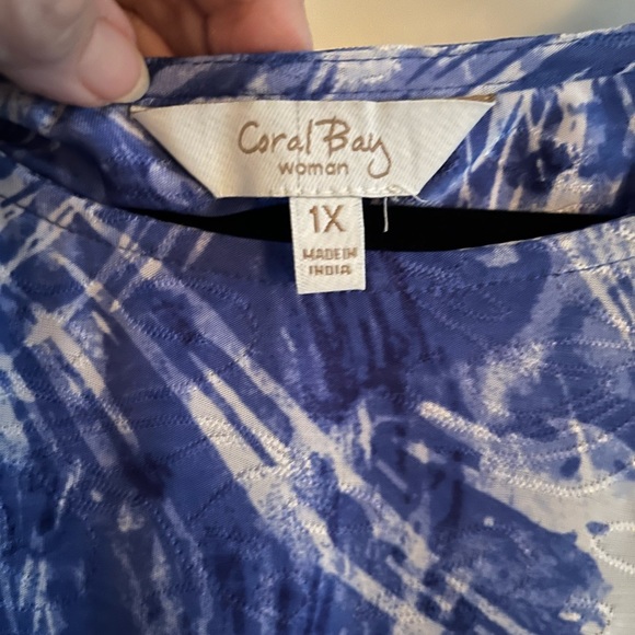 Coral Bay woman's top size 1 X - Picture 2 of 5